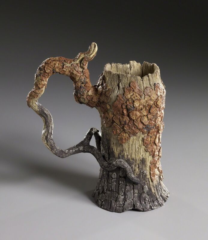Eric Serritella, ‘Pine Bark Mug’, 2014, Sculpture, Stoneware, Jason Jacques Gallery