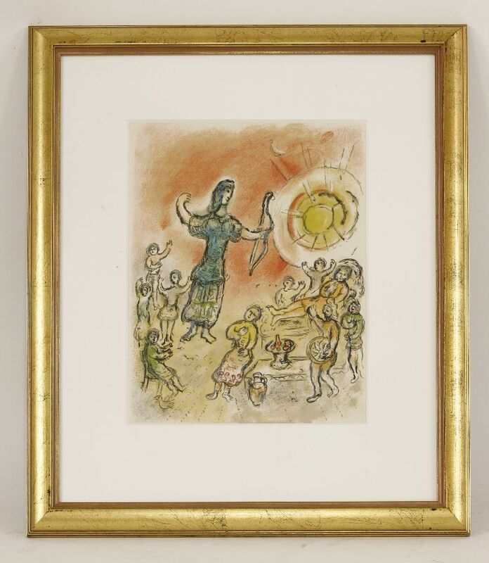 Marc Chagall, ‘Penelope And Ulysses Bow’, 1975, Print, Lithograph, Sworders