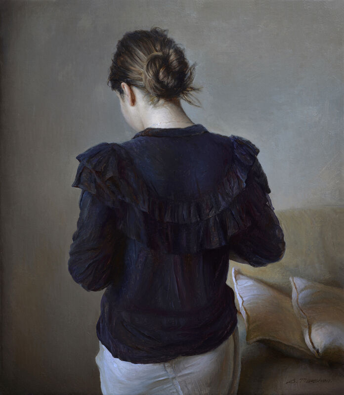 Serge Marshennikov, ‘In Her Room’, 2020, Painting, Oil on Linen, Maxwell Alexander Gallery