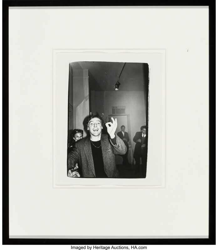 Andy Warhol, ‘Dennis Hopper’, circa 1977, Photography, Gelatin silver, Heritage Auctions