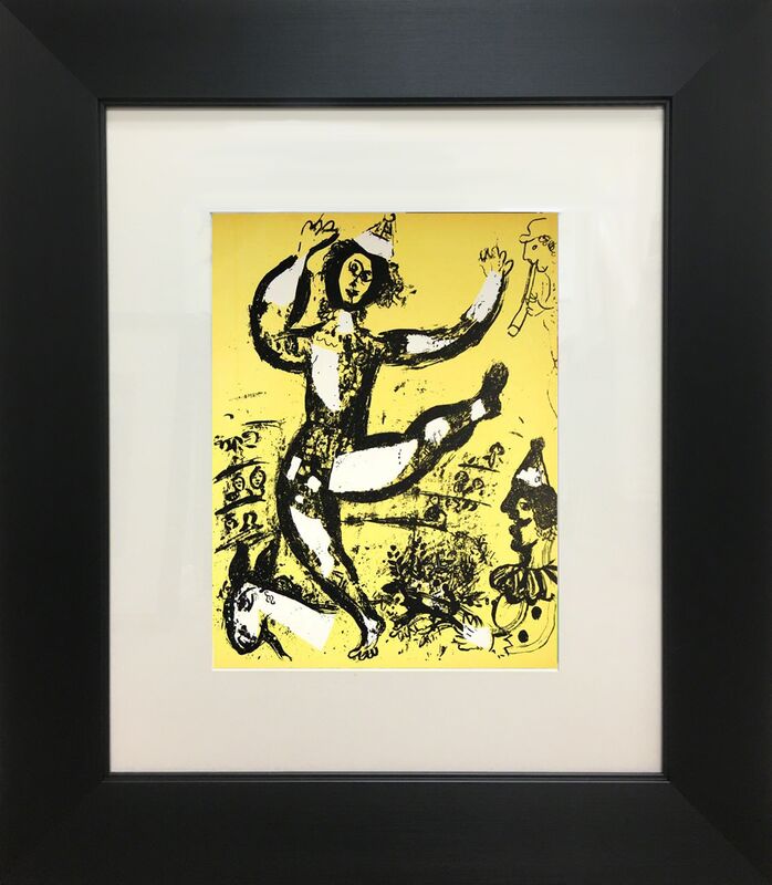 Marc Chagall, ‘The Circus ’, 1960, Reproduction, Original color lithograph on wove paper, Baterbys