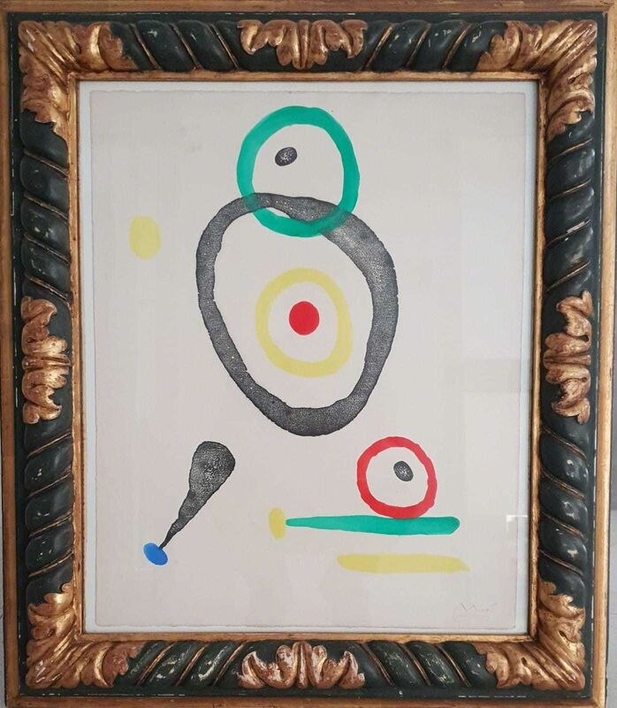 Joan Miró, ‘Untitled’, ca. 1965 BCE, Drawing, Collage or other Work on Paper, Mixed media on paper, Galleria d'Arte Martinelli