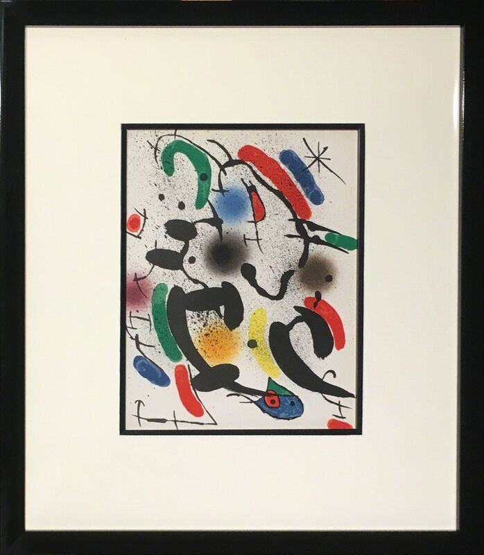 Joan Miró, ‘Litografia Original VI’, 1972, Reproduction, Lithograph on paper, Baterbys