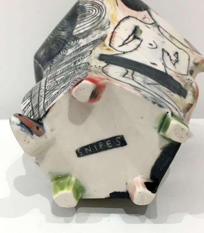 Kevin Snipes, ‘Naked Truth’, 2018, Sculpture, Porcelain, Glaze, Underglaze, Oxide Wash, Duane Reed Gallery
