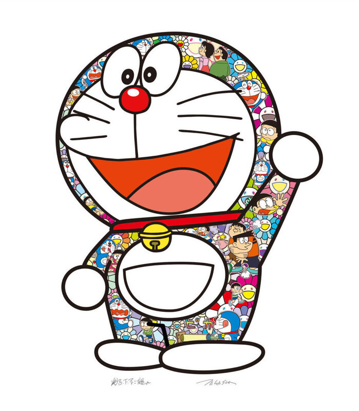 Takashi Murakami, ‘Doraemon: Thank You’, 2020, Print, Silkscreen, Vogtle Contemporary 