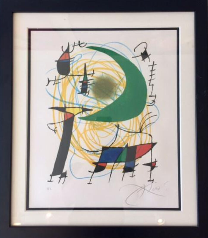 Joan Miró, ‘Green Moon’, 1970-1975, Print, Signed Lithograph, Ethos Contemporary Art