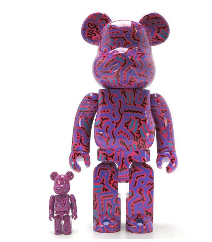 Keith Haring, ‘Version #2 Medicom 400% & 100% Be@rbrick Set’, 2018, Ephemera or Merchandise, Plastic and Paint, artempus