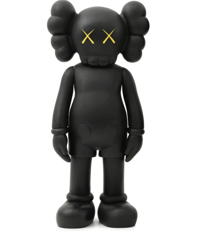 KAWS, ‘Companion Black Figure’, 2016, Sculpture, Vinyl, paint, Visioner