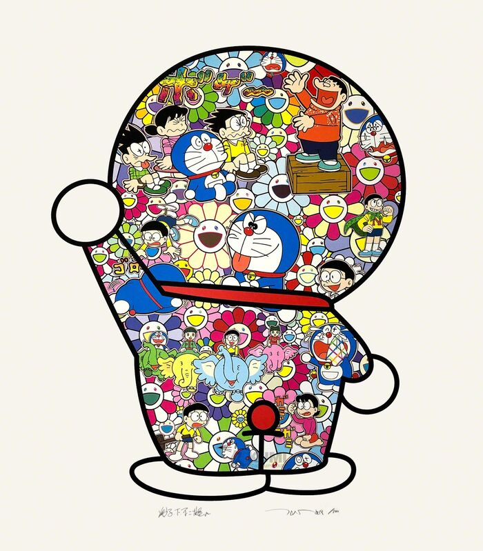 Takashi Murakami, ‘Takashi Murakami x Doraemon: Doraemon’s Daily Life’, 2019, Print, Silkscreen, Kumi Contemporary / Verso Contemporary