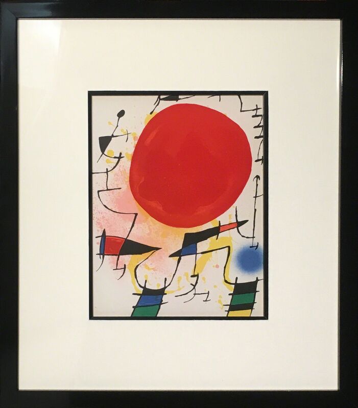 Joan Miró, ‘Litografia Original III’, 1972, Reproduction, Lithograph on paper, Baterbys