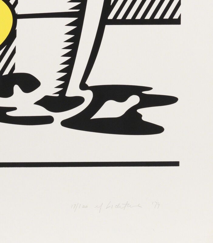 Roy Lichtenstein, ‘Still Life with Lemon & Glass’, 1974, Print, Lithograph and screenprint with debossing on smooth white wove paper, Fine Art Mia