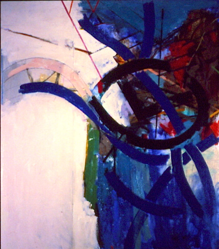 Doug Salveson, ‘Rock Shelter’, 1998, Painting, Oil on canvas, Atrium Gallery