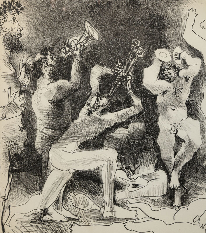 Pablo Picasso, ‘La Danse des Faunes’, 1957, Print, Lithograph, Hindman