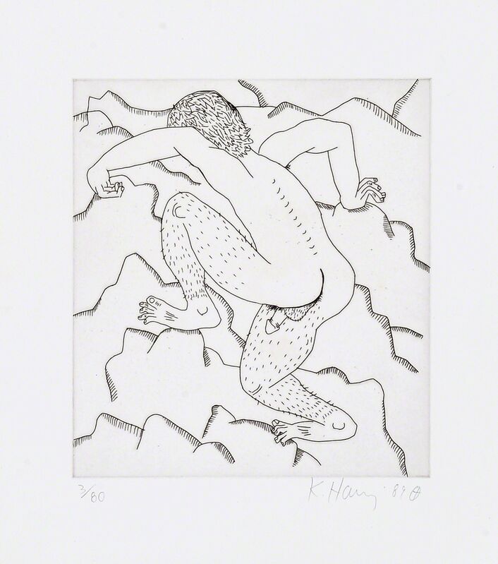 Keith Haring, ‘The Valley’, 1990, Print, Portfolio comprising 17 engravings, Millon Belgium