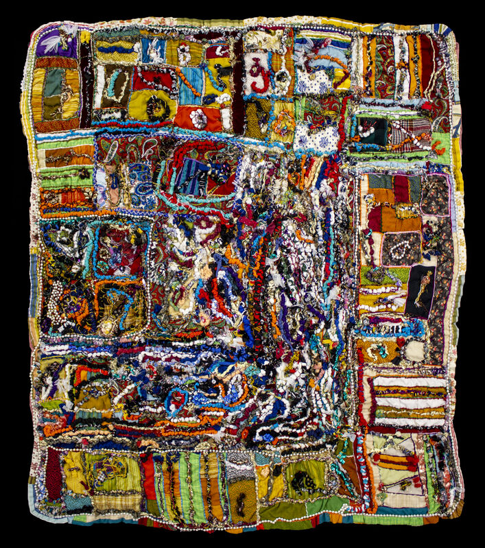 Elizabeth Talford Scott, ‘Birthday’, 1997, Textile Arts, Fabric, thread, mixed media, Goya Contemporary/Goya-Girl Press