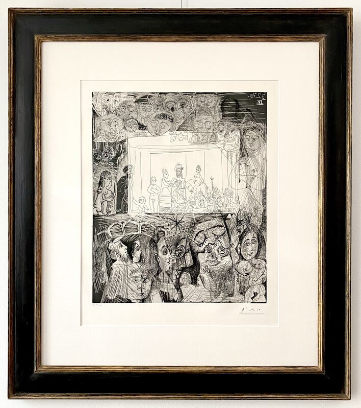 Pablo Picasso, ‘Ecce Homo, d'Après Rembrandt’, 1970 , Print, Drypoint, etching, aquatint and scraper printed on Rives wove paper, Van der Vorst- Art