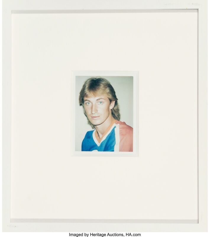 Andy Warhol, ‘Wayne Gretzky’, 1984, Photography, Unique color Polaroid, Heritage Auctions