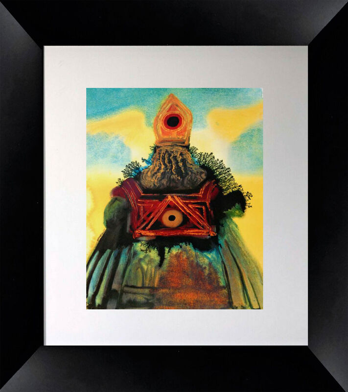Salvador Dalí, ‘The Ark Of The Covenant’, 1967, Print, Original colored lithograph on heavy rag paper, Baterbys