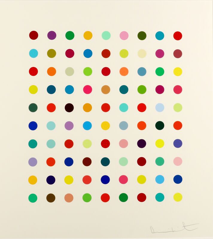 Damien Hirst, ‘Lanatoside B’, 2010, Print, Screenprint in colours on paper, Chiswick Auctions