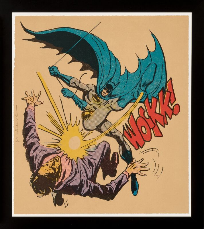 Mr. Brainwash, ‘Bat-Wockk!’, 2019, Print, Screenprint in colors on Archival Art paper, Heritage Auctions