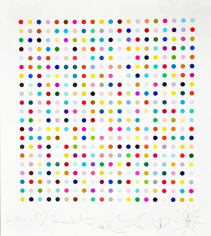 Damien Hirst, ‘Hypothalamus Acetone Powder’, 2012, Print, Silkscreen in colours on wove paper, Lougher Contemporary Gallery Auction