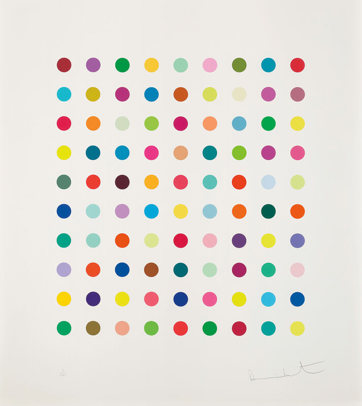 Damien Hirst, ‘Lanatoside B’, 2011, Print, Screenprint in colours, on Somerset Satin paper, with full margins., Phillips