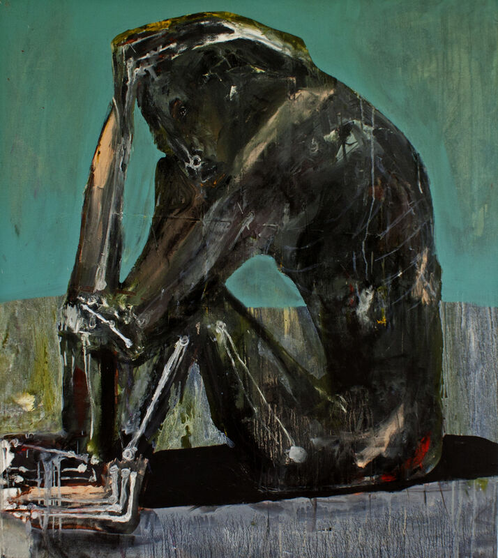 Shabu Mwangi, ‘Broken Bones ’, 2020, Painting, Oil on canvas, Circle Art Gallery