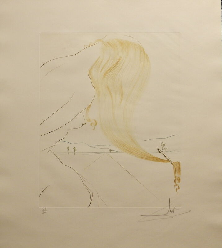 Salvador Dalí, ‘ Aranella  La toison d’or The Golden Fleece ’, 1974, Print, Etching, Fine Art Acquisitions Dali 