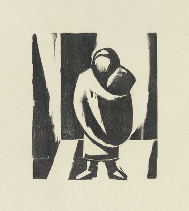 David Alfaro Siqueiros, ‘La penitencia ’, 1931, Drawing, Collage or other Work on Paper, Grabado, Caiman Contemporary