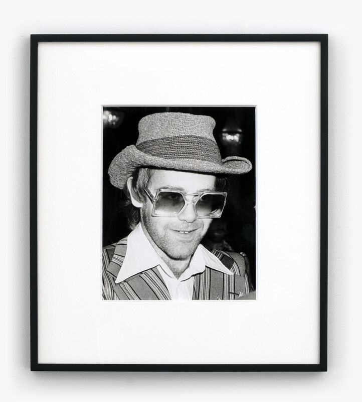 Ron Galella, ‘Elton John’, 1975, Photography, Silver gelatin print, Chase Contemporary