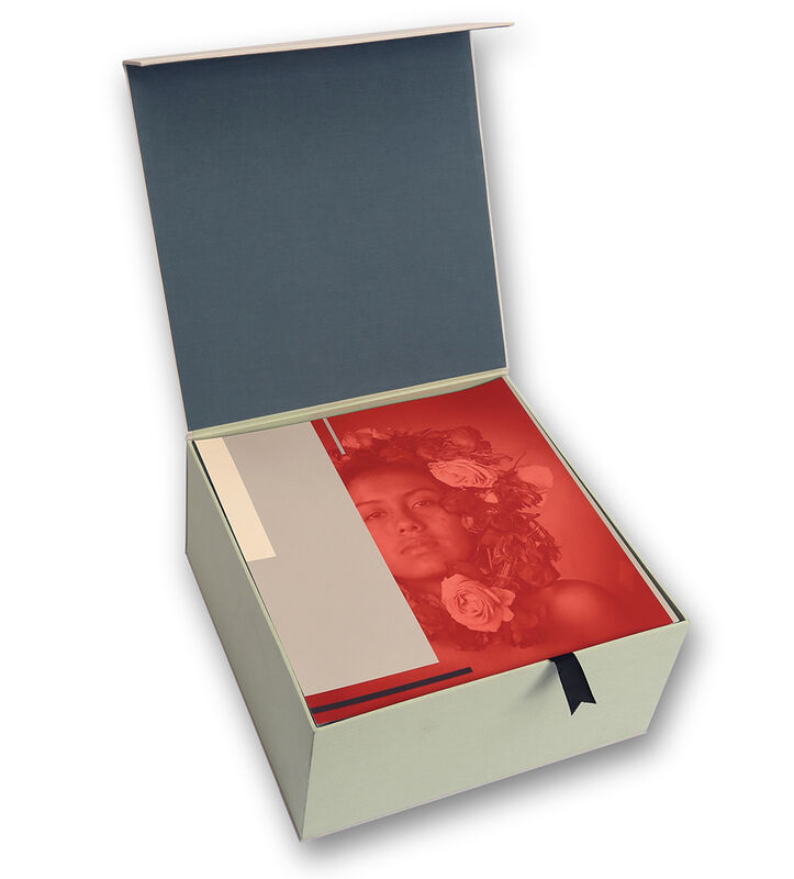 Luis González Palma, ‘Möbius’, 2020, Photography, Clamshell box clothbound, containing a portfolio of 6 photographs digitally printed on 100% cotton paper (archival-quality), a photo-sculpture and an interactive sculpture, Troconi Letayf & Campbell