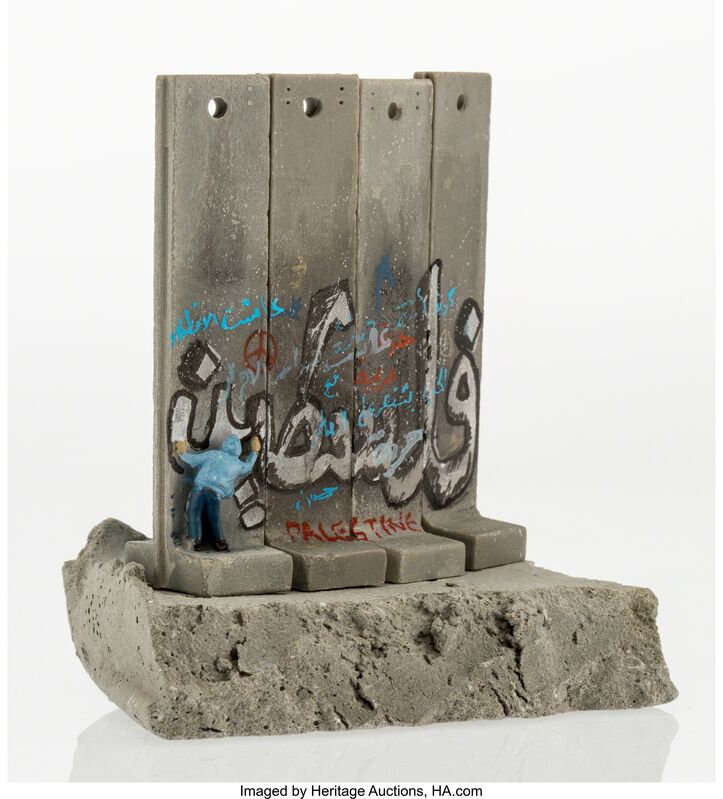 Banksy, ‘Souvenir Wall Section’, 2017, Other, Painted cast resin with concrete, Heritage Auctions