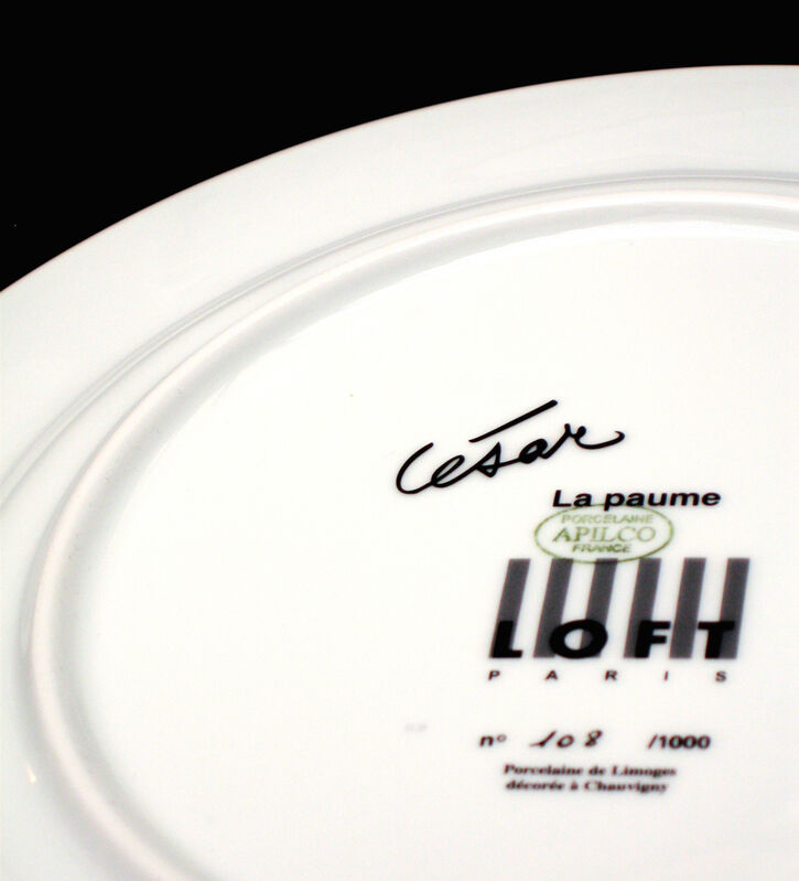 César, ‘Fingerprints - Series of six porcelain plates’, 1998, Design/Decorative Art, Porcelain, Galerie Loft