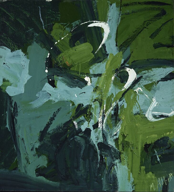 Mary Abbott, ‘All Green’, 1954, Painting, Oil paint on linen, Denver Art Museum