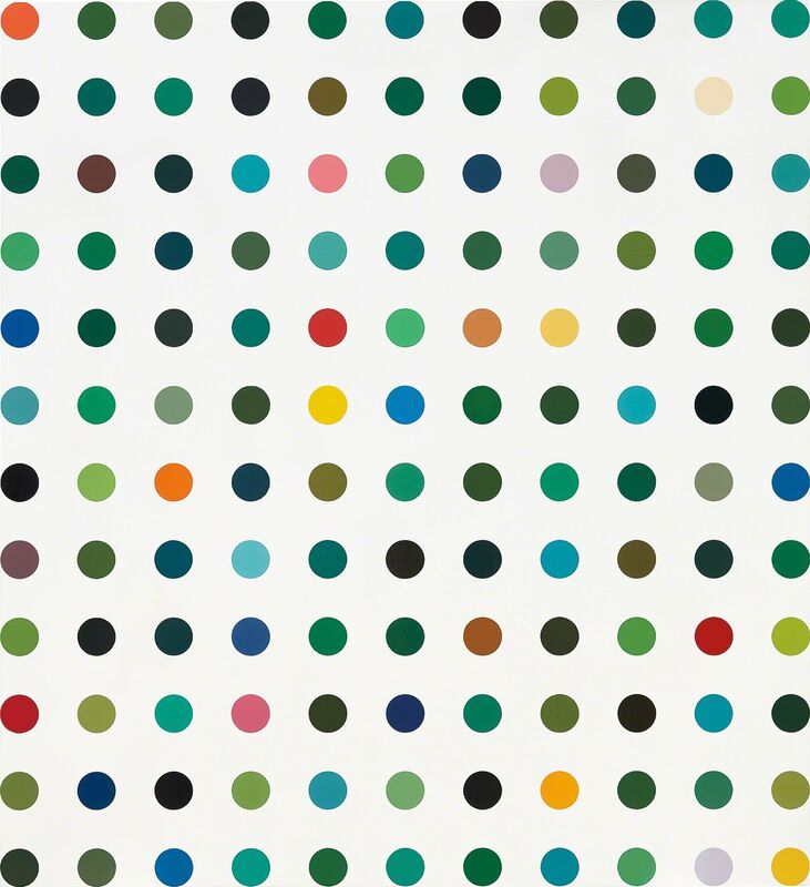 Damien Hirst, ‘Methanol-C’, 2007, Painting, Household gloss on canvas, Phillips