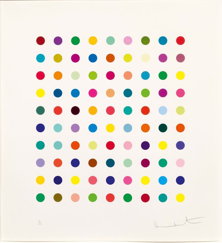 Damien Hirst, ‘Lanatoside B’, 2011, Print, Colour screenprint, Koller Auctions