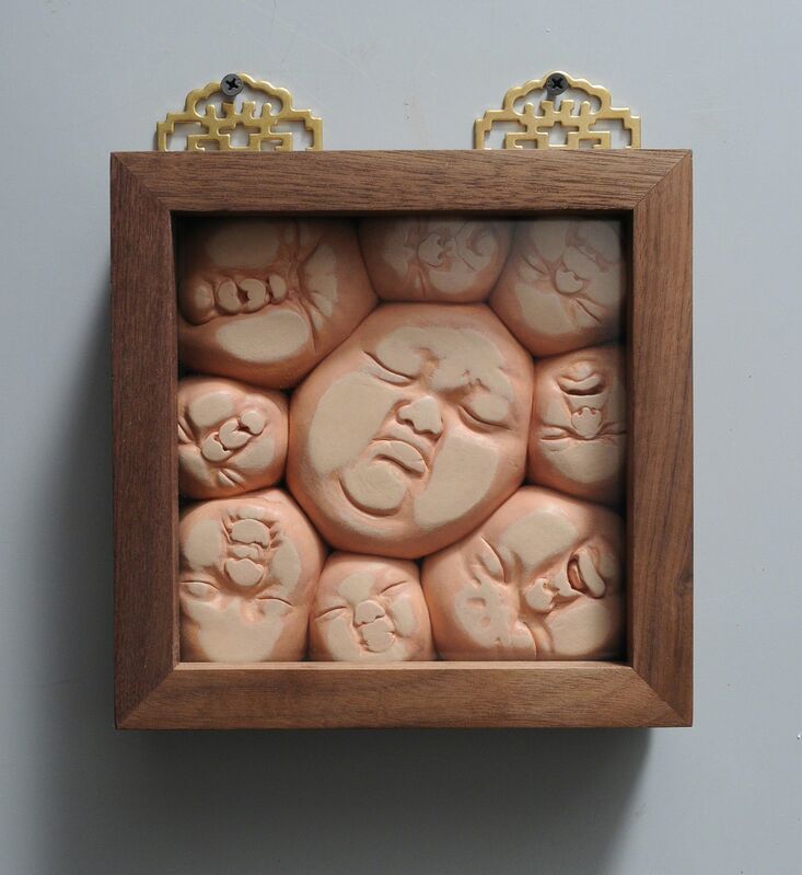 Johnson Tsang, ‘Lesson One’, 2019, Sculpture, Porcelain and wooden frame, Beinart Gallery