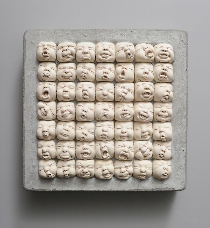 Johnson Tsang, ‘School Life’, 2017, Sculpture, Porcelain and concrete, Beinart Gallery