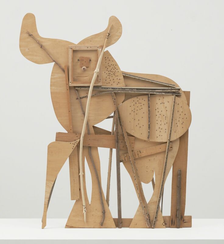 Pablo Picasso, ‘Bull’, c. 1958, Sculpture, Plywood, tree branch, nails, and screws, The Museum of Modern Art