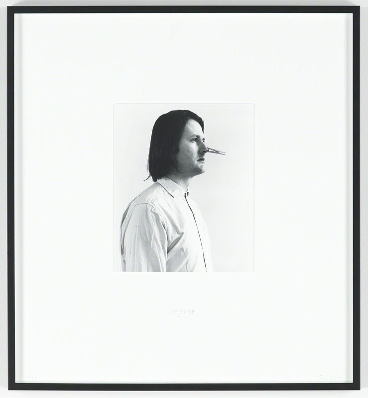 Sigurdur Gudmundsson, ‘Regret (Spijt)’, 1976, Photography, Silverprint on fiberbased paper, text, i8 Gallery