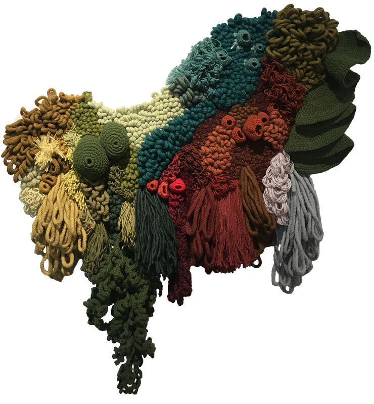 Vanessa Barragão, ‘Melisa's garden piece 2’, 2019, Textile Arts, Recycled wool, Galeria Casa Cuadrada