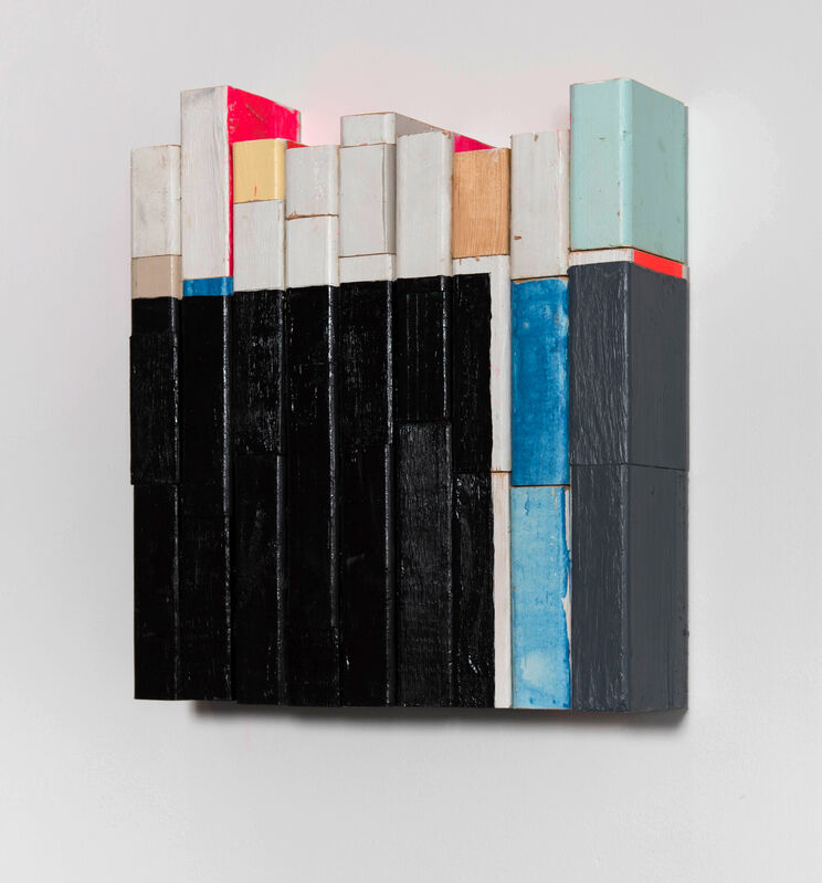 Cordy Ryman, ‘Root Stack Slap’, 2018, Installation, Acrylic and enamel on wood, The Bonnier Gallery