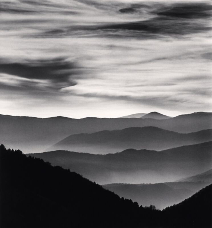 Michael Kenna, ‘Huangshan Mountains, Study 42, Anhui, China’, 2010, Photography, Sepia toned silver gelatin print, Huxley-Parlour
