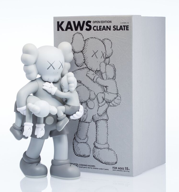 KAWS, ‘Clean Slate (Grey)’, 2018, Sculpture, Painted cast vinyl, Heritage Auctions