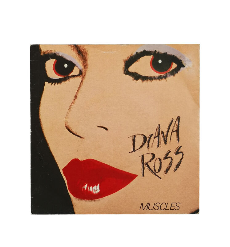 Andy Warhol, ‘Diana Ross / "Muscles"’, 1982, Print, Original 1982 RCA Records 7" Single Pressing featuring an Andy Warhol Cover Art Picture Sleeve and Record Label., NextStreet Gallery