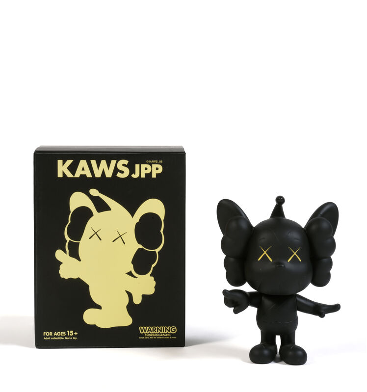 KAWS, ‘JPP (Black)’, 2008, Sculpture, Painted cast vinyl, DIGARD AUCTION