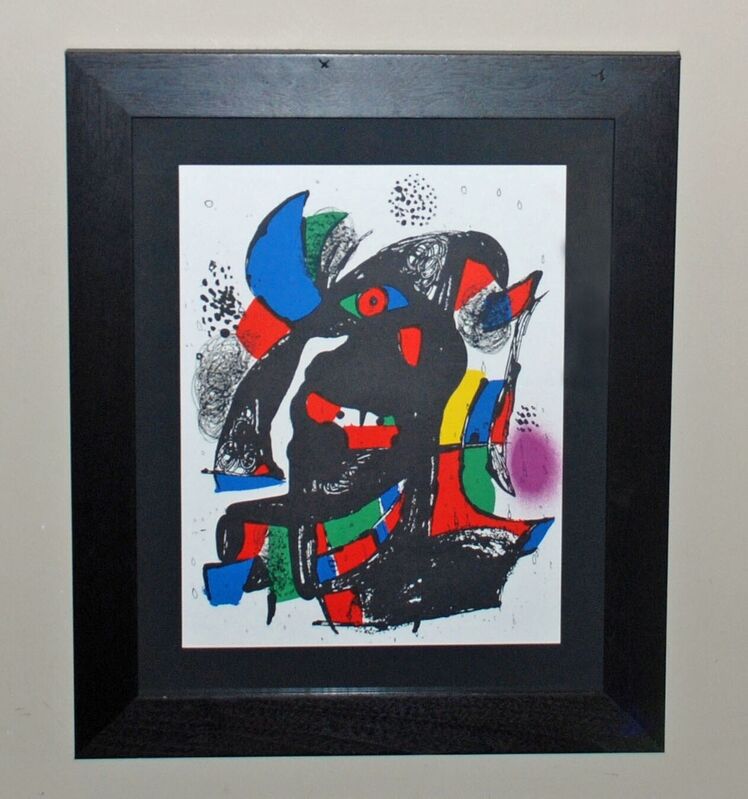 Joan Miró, ‘Miro Lithographe IV, Plate III’, 1981, Print, Lithograph, Georgetown Frame Shoppe