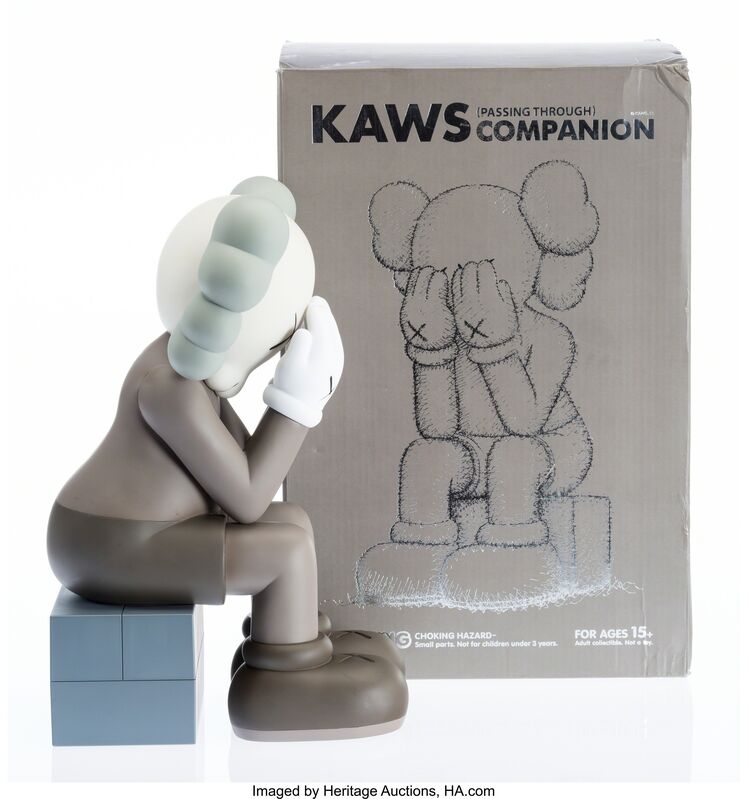 KAWS, ‘Passing Through Companion (Brown)’, 2013, Other, Painted cast vinyl, Heritage Auctions