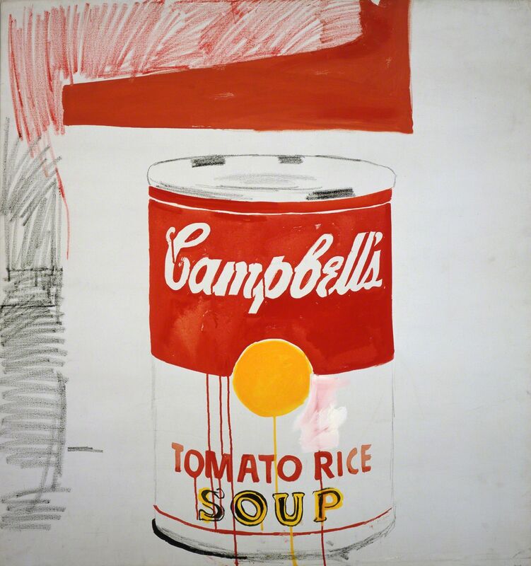 Andy Warhol, ‘Campbell's Soup Can (Tomato Rice)’, 1961, Painting, Andy Warhol Museum
