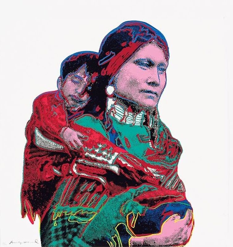 Andy Warhol, ‘Mother and Child (FS II.383) ’, 1986, Print, Screenprint o Lenox Museum Board, Revolver Gallery
